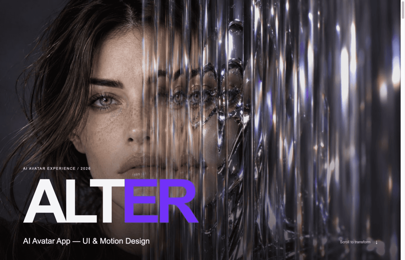 ALTER — AI Avatar App