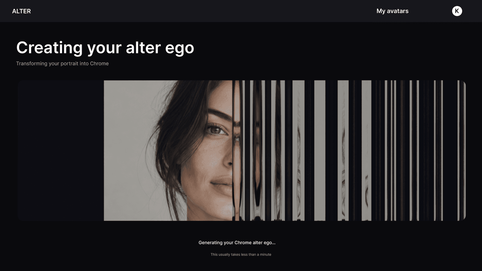 03 Generating — desktop-интерфейс ALTER
